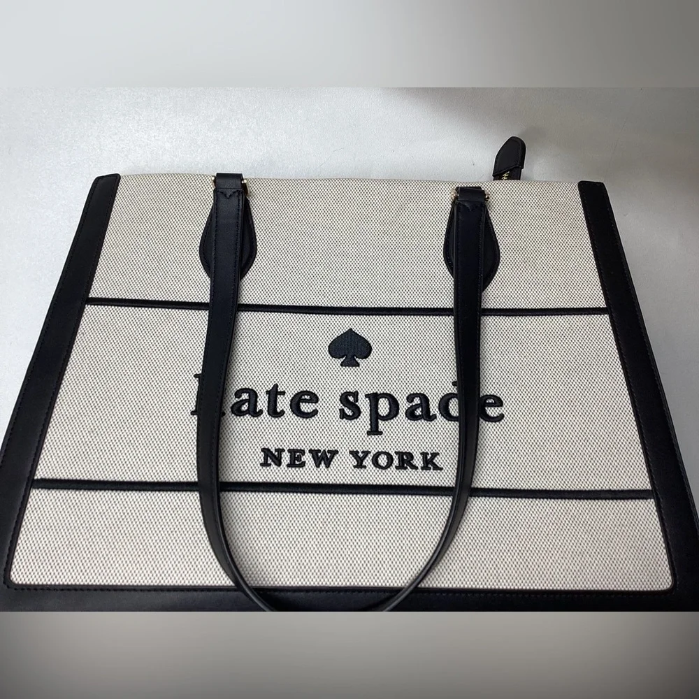 Kate Spade New York Ellie Canvas Large Tote Bag
